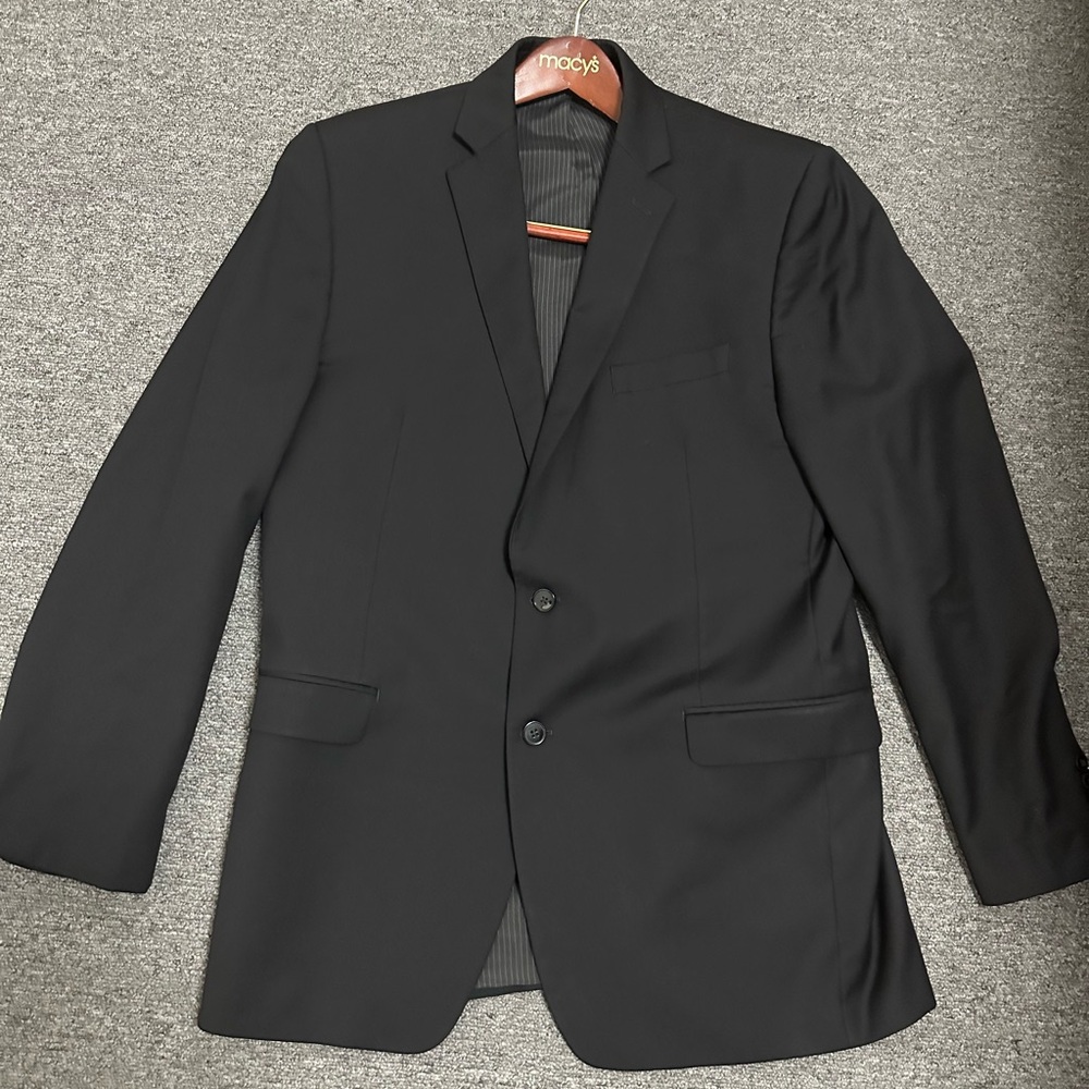 Calvin Klein Black Wedding Formal Full Suit and Pant